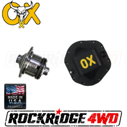 OX Locker - DANA 44 Jeep Wrangler JK RUBICON OX Locker KIT 32 SPLINE - Includes HEAVY DUTY Differential Cover!   -OX-D44-JKR-32