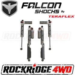 Falcon Shocks - TeraFlex JL 2-Door: Falcon SP2 3.3 Fast Adjust Piggyback Shocks (0-1.5” Lift) - All 4 - 10-02-33-400-000