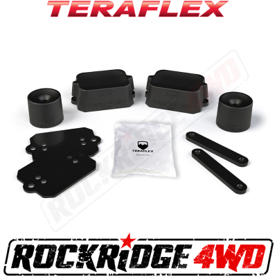 TeraFlex - Teraflex 2” Front & Rear Bump Stop Strike Pad Kit -  JL/JLU - 1959500