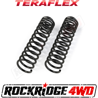 TeraFlex - Teraflex JLU 4-Door: 2.5” Lift Front Coil Springs - Pair