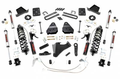 Rough Country - ROUGH COUNTRY 4.5 INCH COILOVER CONVERSION LIFT KIT FORD SUPER DUTY 4WD (2008-2010)