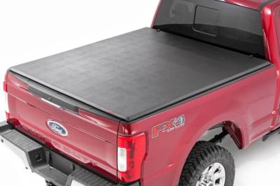 Rough Country - Rough Country SOFT TRI-FOLD BED COVER 6'10" BED | FORD F-250/F-350 SUPER DUTY (99-16)