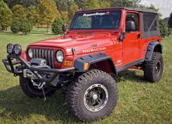 Rugged Ridge - ALL TERRAIN FENDER 6" FLARE KIT, SIX PIECE, RUGGED RIDGE, JEEP WRANGLER (YJ) 87-95   -11632.10 - Image 2