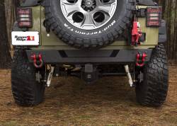 Rugged Ridge - Rugged Ridge SPARTAN BUMPER, REAR, BODY WIDTH; 07-18 JEEP WRANGLER JK/JKU - 11548.21 - Image 5