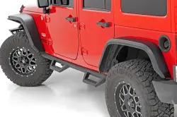 Rough Country - ROUGH COUNTRY HIGH CLEARANCE LED FLAT FENDER FLARE KIT UV TREATED | JEEP WRANGLER JK (07-18) - Image 2