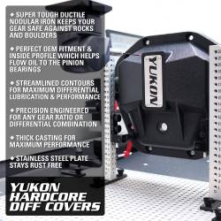 Yukon Gear & Axle - Yukon Hardcore Diff Covers for 11.5” & 11.8” GM, Dodge, Ram differentials - Image 4