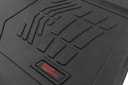 Rough Country - ROUGH COUNTRY SURE-FIT FLOOR MATS FR & RR | FR BUCKET | CREW | CHEVY/GMC 1500/2500HD/3500HD (19-24) - Image 4