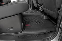 Rough Country - ROUGH COUNTRY SURE-FIT FLOOR MATS FR & RR | FR BUCKET | CREW | CHEVY/GMC 1500/2500HD/3500HD (19-24) - Image 5